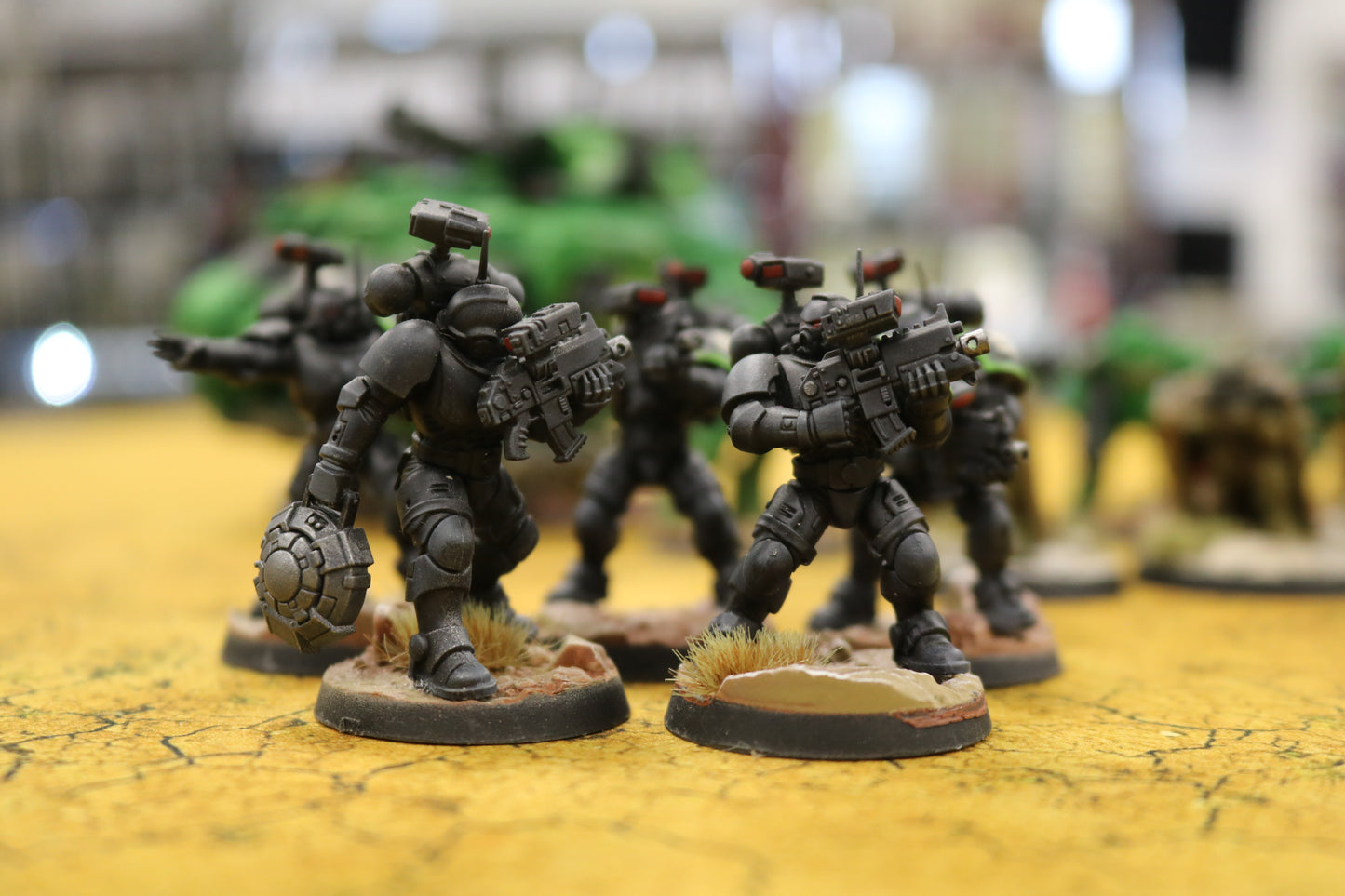 Salamanders Army Very Well Painted Space Marines Warhammer 40k