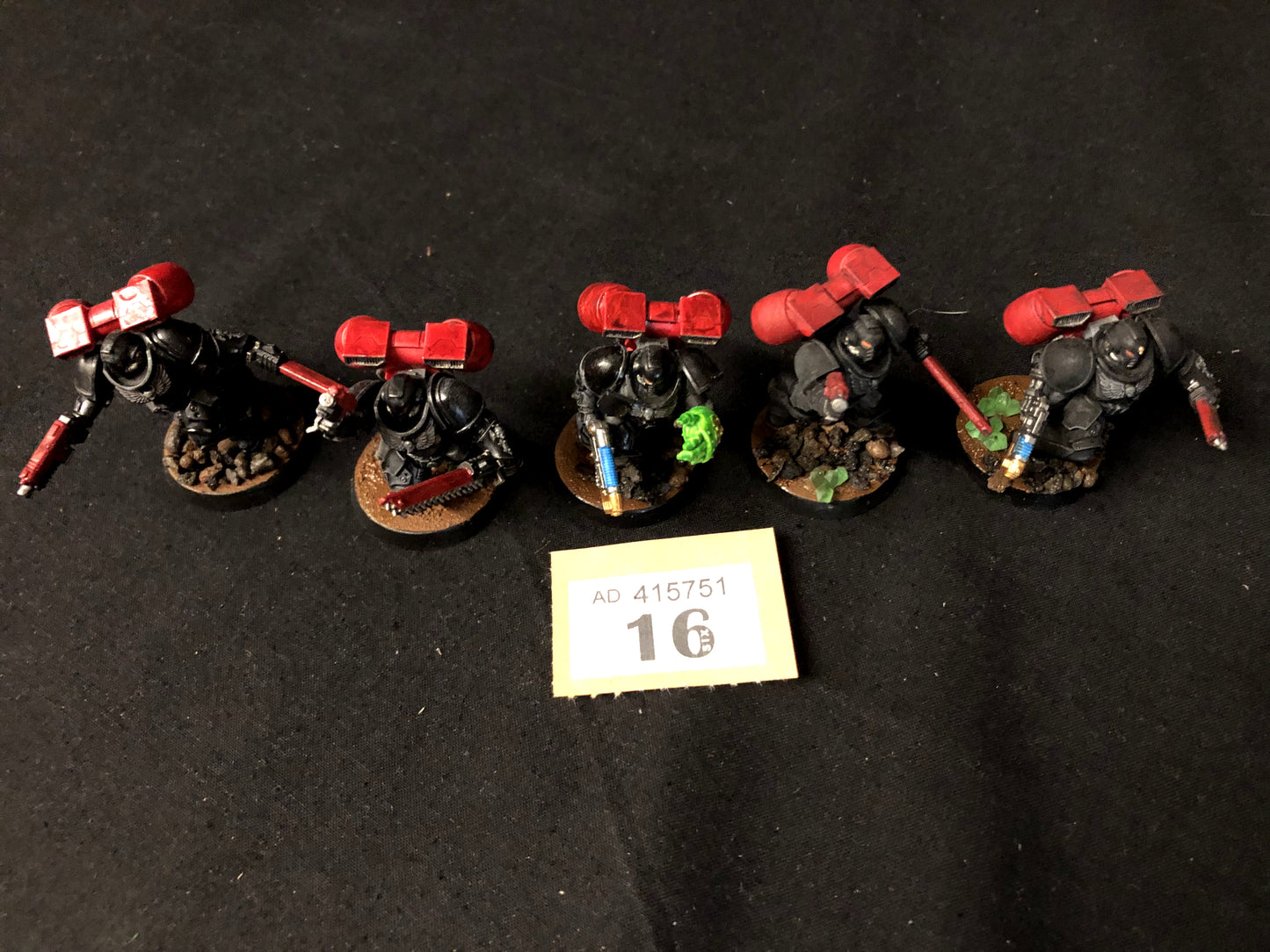5x Vanguard Veterans #16 Space Marines Warhammer 40k