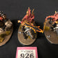 3x Bloodcrusher #926 Very Well Painted Blades of Khorne AOS Warhammer 40k