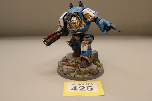 Ultramarines Forgeworld Contemptor Dreadnought  #425 VERY Well Painted Space Marines Legiones Astartes Warhammer 40k 30k