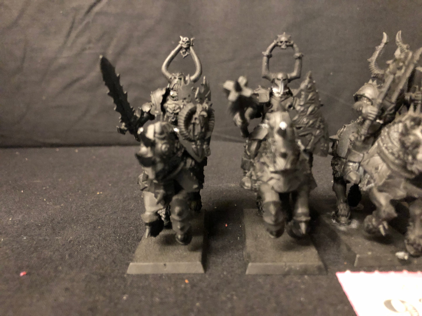 5x Chaos Knights #935 Old World Slaves to Darkness AOS Warhammer 40k