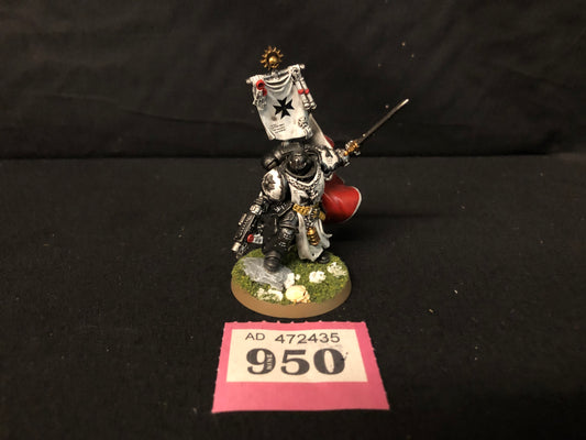Marshal #950 Well Painted Black Templars Space Marines Warhammer 40k