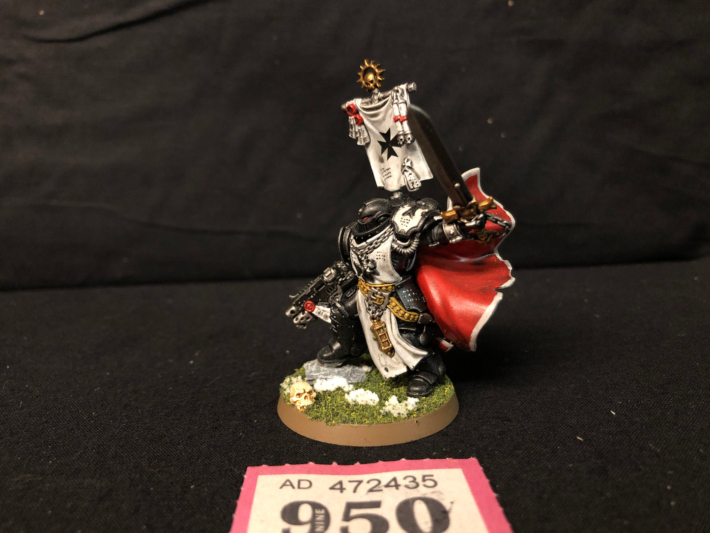 Marshal #950 Well Painted Black Templars Space Marines Warhammer 40k