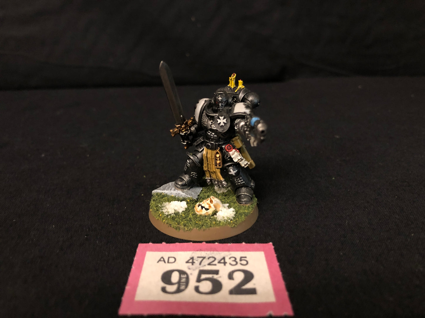 Primaris Lieutenant Black Templars #952 Well Painted Space Marines Warhammer 40k