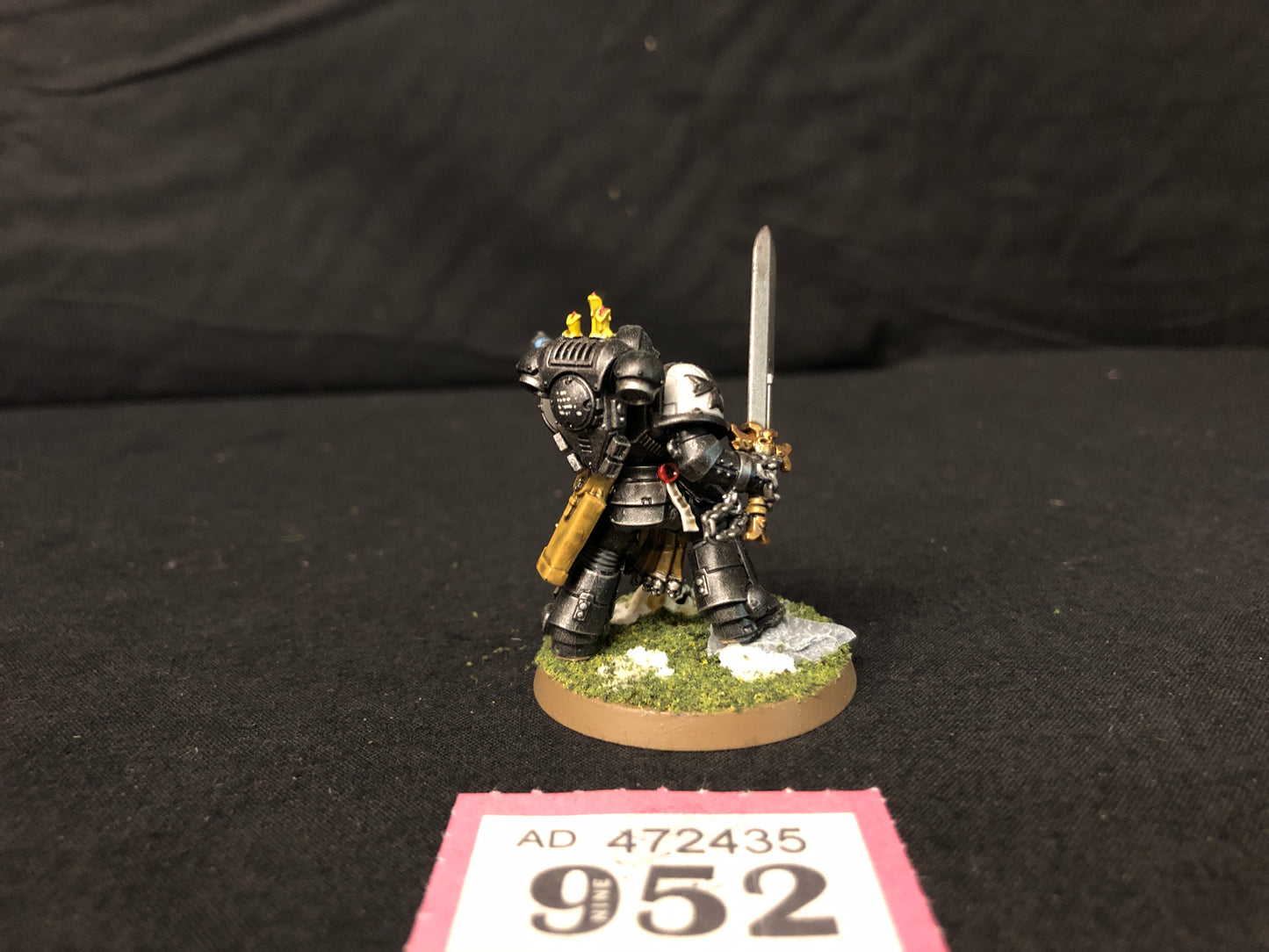 Primaris Lieutenant Black Templars #952 Well Painted Space Marines Warhammer 40k