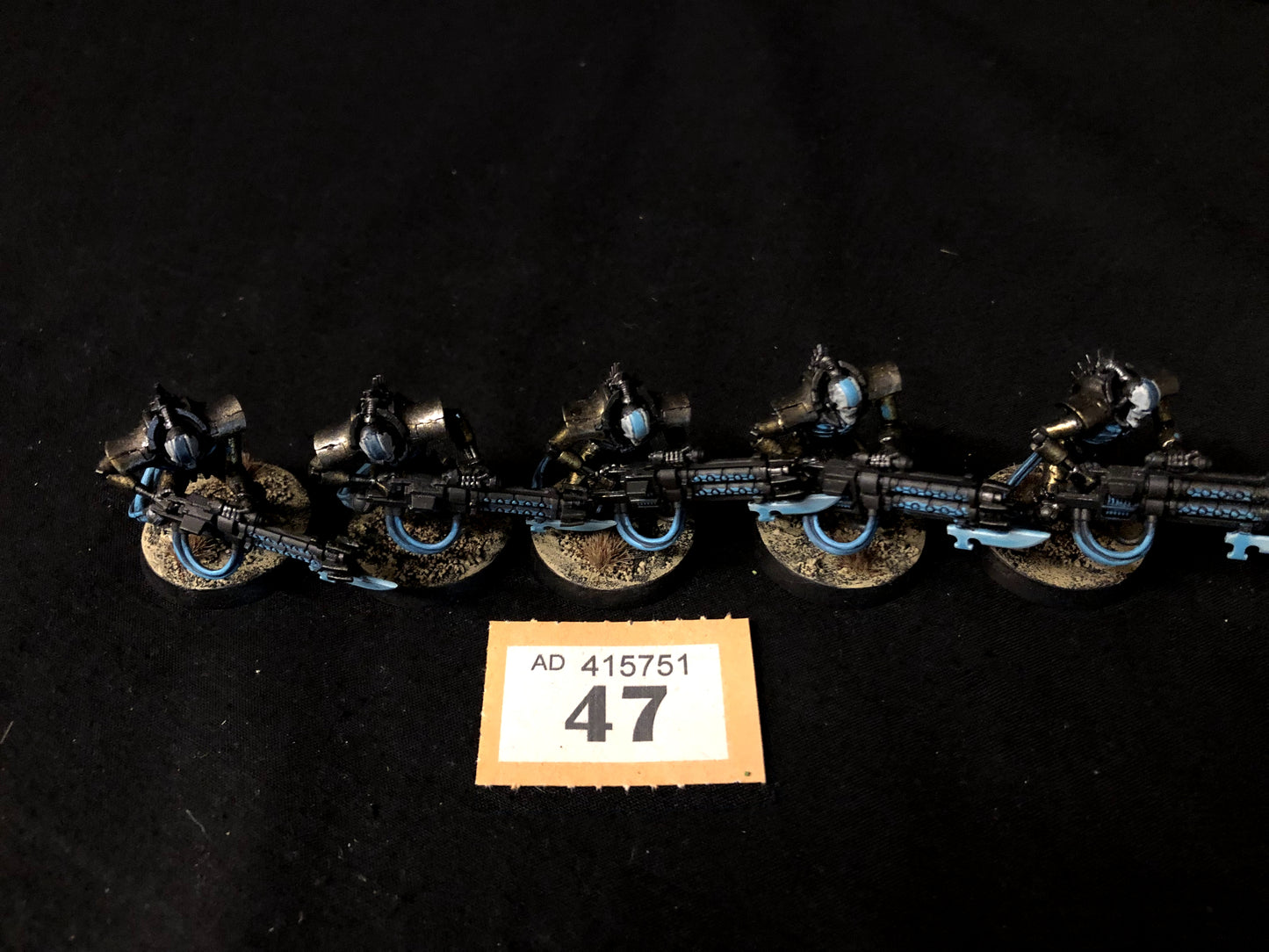 5x Immortals #47 Well painted Necrons Warhammer 40k