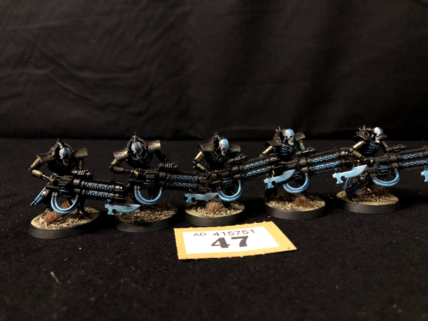 5x Immortals #47 Well painted Necrons Warhammer 40k