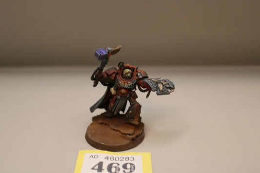 Blood Angels Terminator Captain OOP #469 Space Marines Well Painted Warhammer 40k