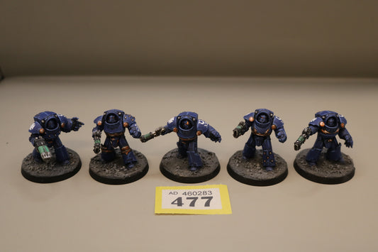 5x Tartaros Terminator Squad FW #477 VERY Well Painted Space Marines Legiones Astartes Warhammer 40k 30k