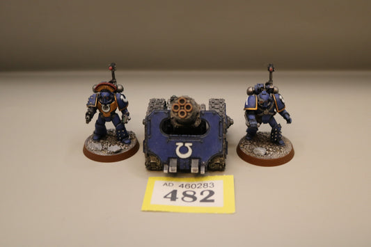 Rapier Quad Mortar FW #482 Very Well Painted Space Marines  Legiones Astartes Warhammer 40k 30k