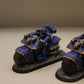 3x Bikers #490 Very Well Painted Space Marines Warhammer 40k