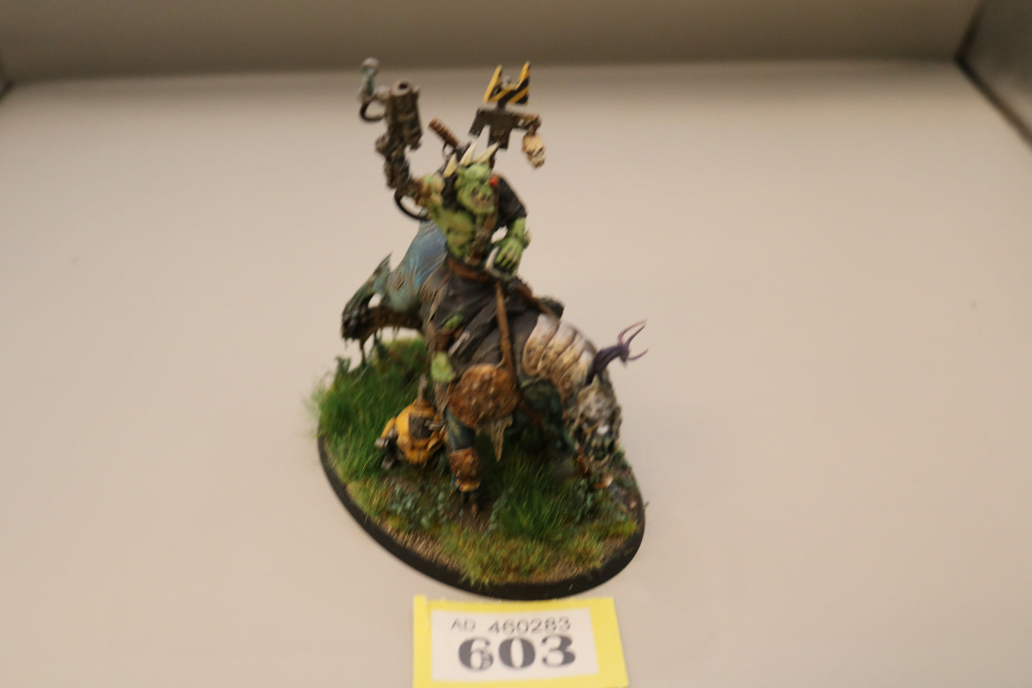 Custom Warboss on mount #603 VERY Well Painted Orks Warhammer 40k