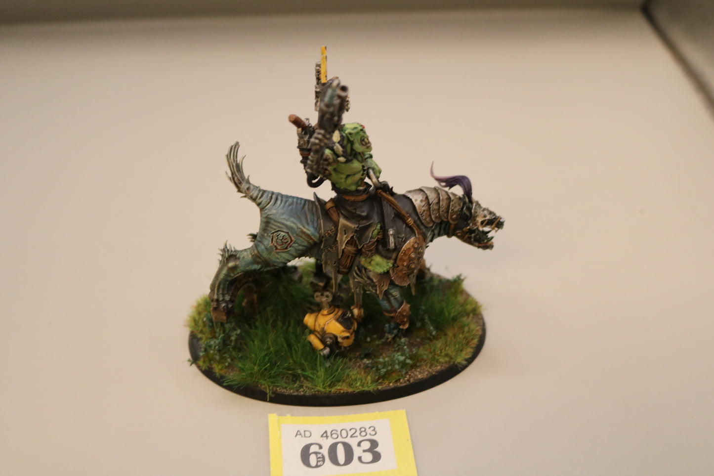 Custom Warboss on mount #603 VERY Well Painted Orks Warhammer 40k