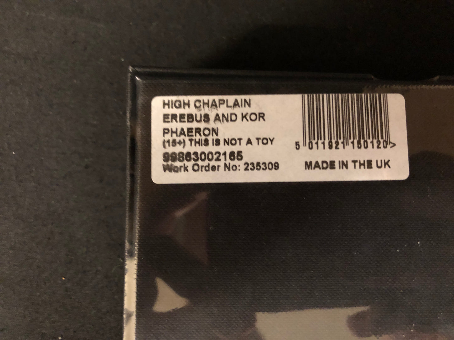 High Chaplain Erebus and Kor Phaeron BNIB Forgeworld #101 Legiones Astartes Warhammer 40k 30k