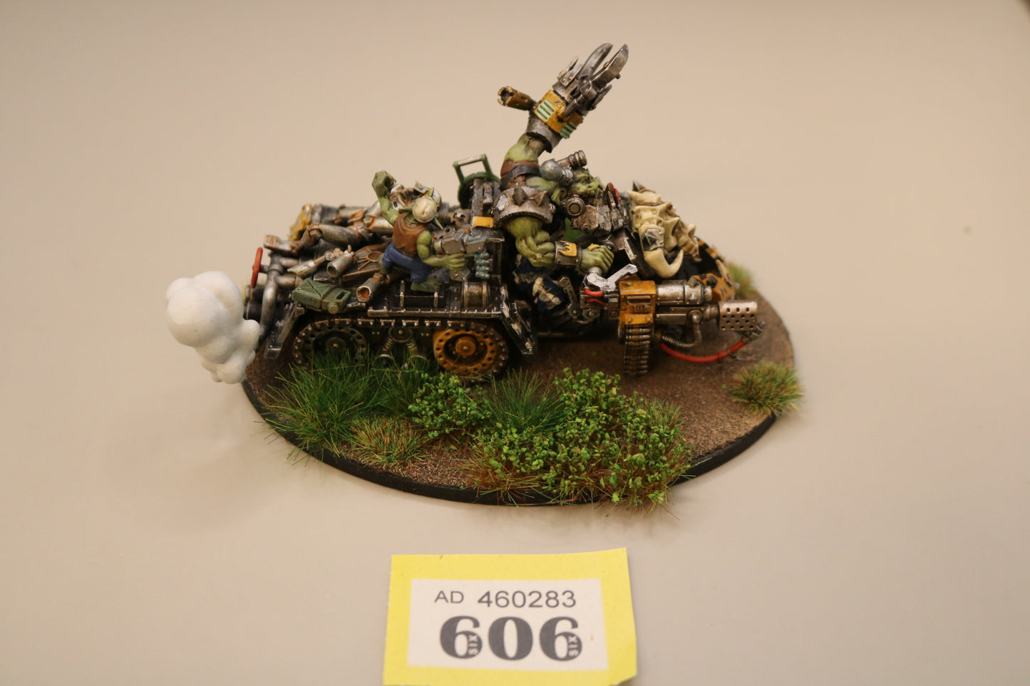 Warboss on Warbike Conversion #606 VERY Well Painted Orks Warhammer 40k