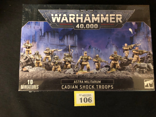 Cadian Shock Troops BNIB #106 Astra Militarum Warhammer 40k