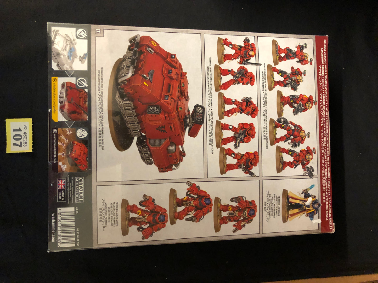 Blood Angels Combat Patrol OOP #107 Space Marines Warhammer 40k