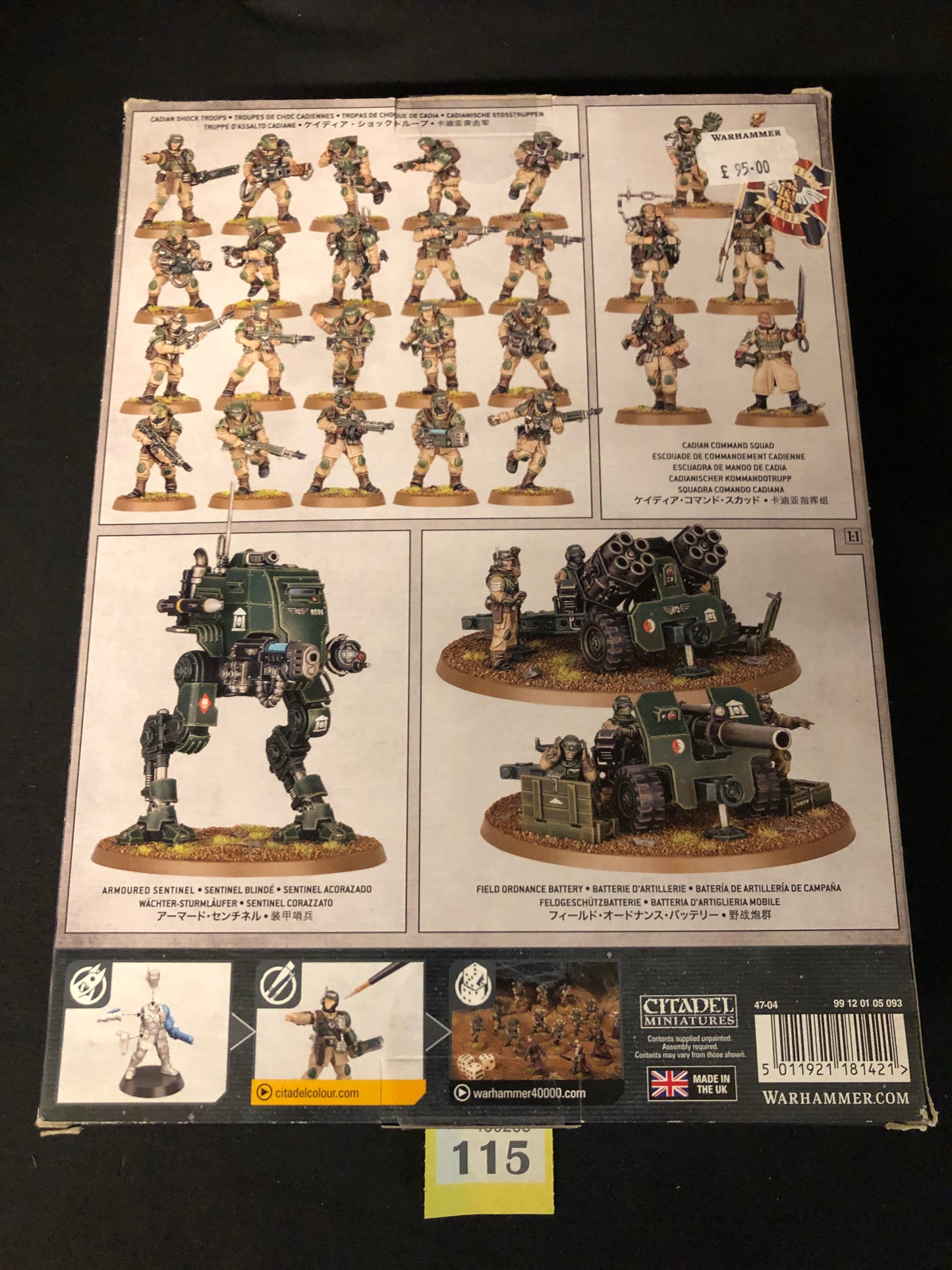 Combat Patrol NOS OOP #115 Astra Militarum Warhammer 40k