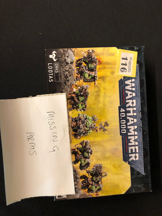 Lootas Missing Arms See Photos #116 Orks Warhammer 40k