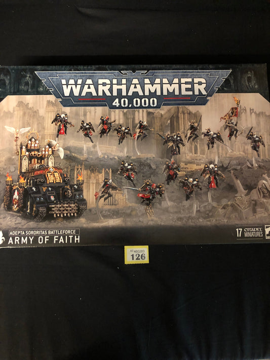 Army of Faith NOS OOP #126 Adepta Sororitas Warhammer 40k
