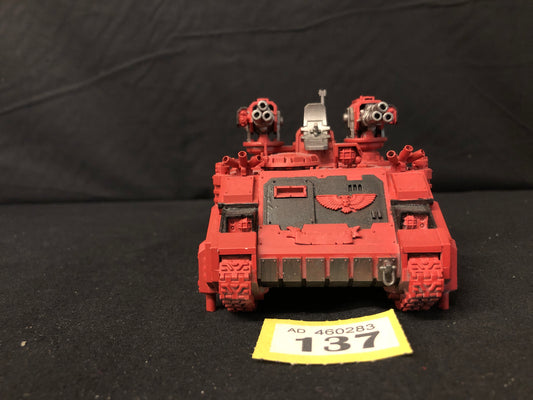 Stalker Hunter Rhino Tank OOP #137 Space Marines Warhammer 40k