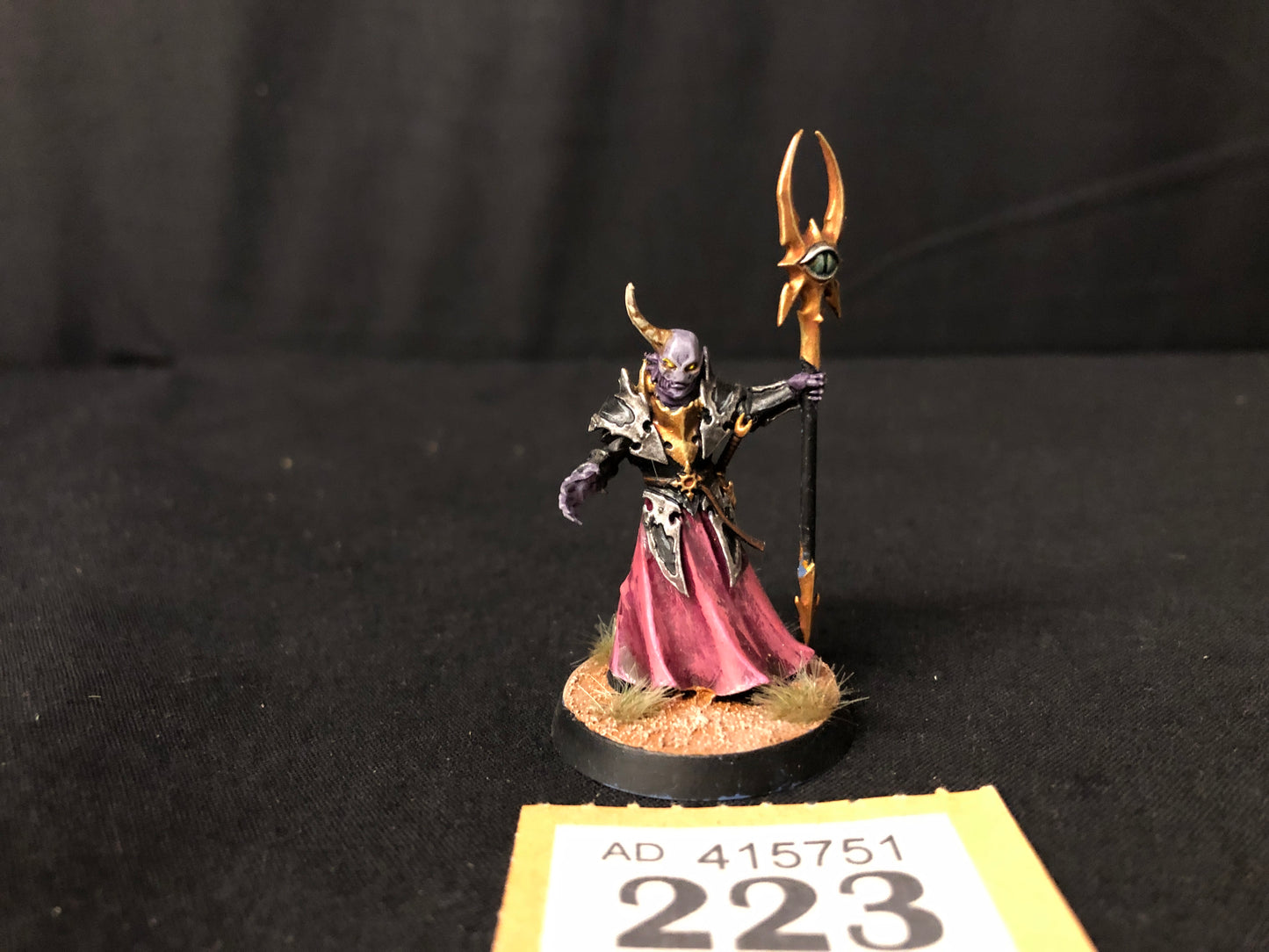 Chaos Sorcerer #223 VERY Well Painted Slaves to Darkness AOS Warhammer 40k