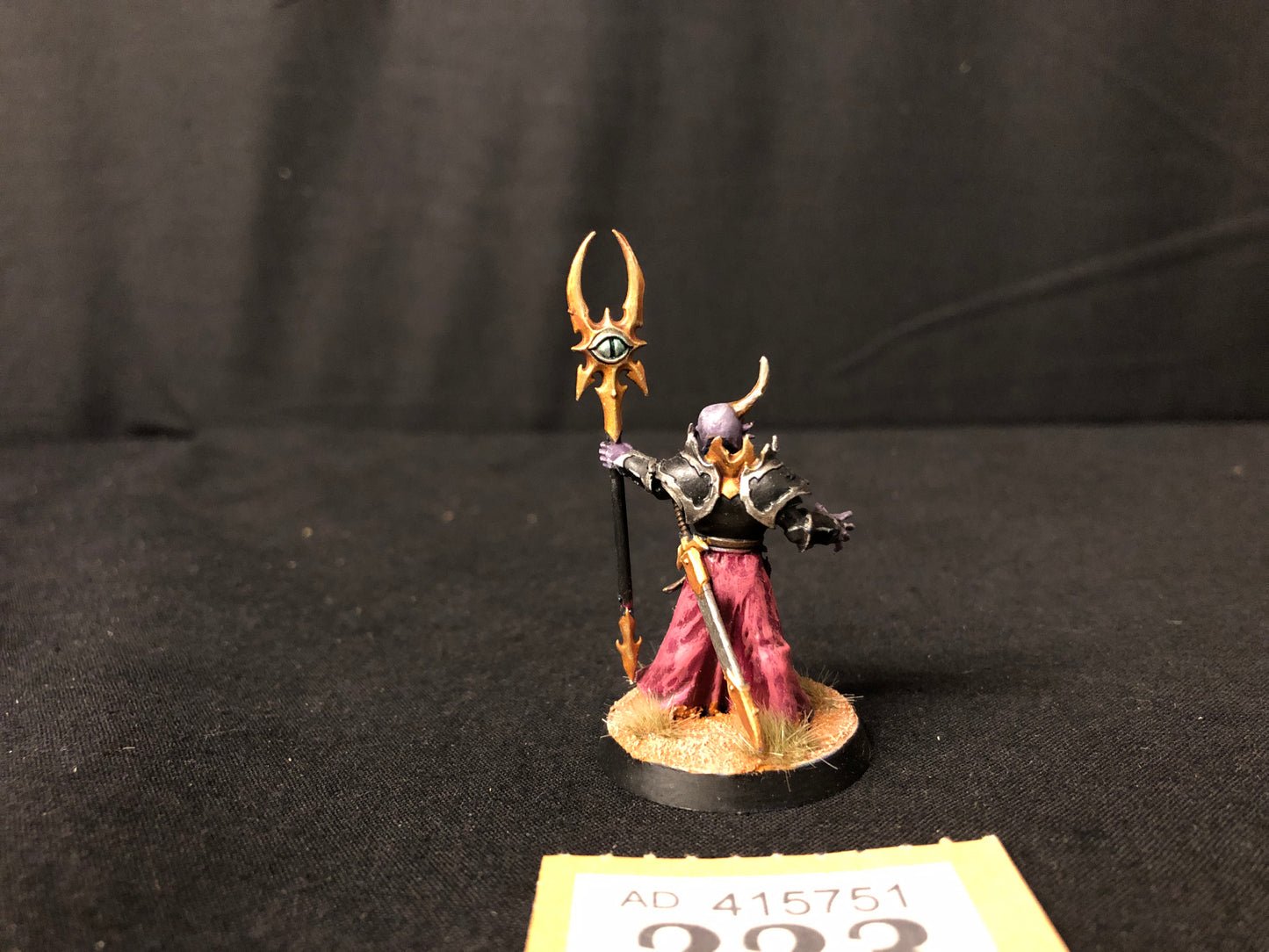 Chaos Sorcerer #223 VERY Well Painted Slaves to Darkness AOS Warhammer 40k