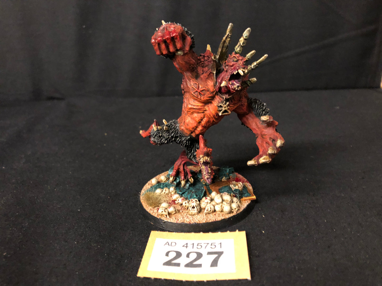 Scyla Anfingrimm #227 VERY Well Painted Daemons of Khorne AOS Warhammer 40k