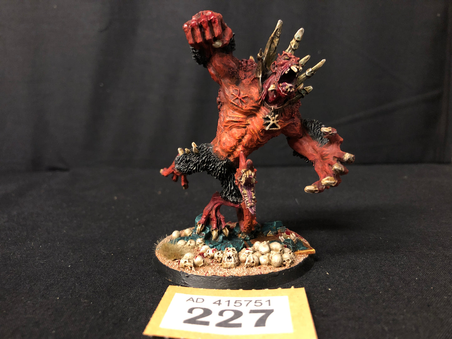 Scyla Anfingrimm #227 VERY Well Painted Daemons of Khorne AOS Warhammer 40k
