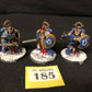 3x Primaris Bladeguard Veterans Custom #185 Well Painted Space Marines Warhammer 40k