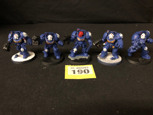 5x Primaris Terminator Squad #190 Space Marines Warhammer 40k