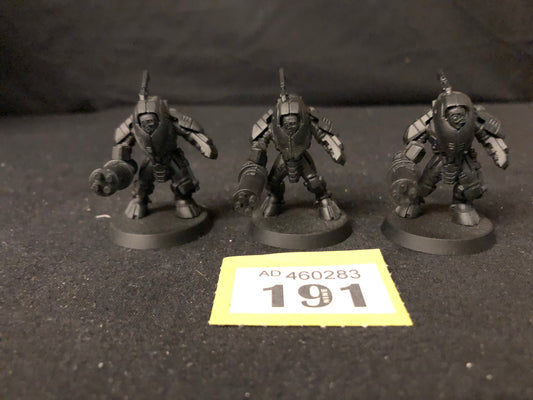 3x Stealth Battlesuits #191 Tau T'au Empire Warhammer 40k