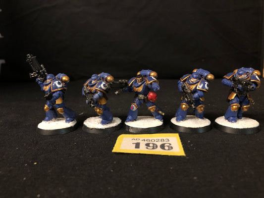 5x Primaris Intercessors Squad #196 Space Marines Warhammer 40k