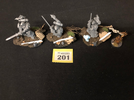 3x Inner Circle #201 Dark Angels Space Marines Warhammer 40k