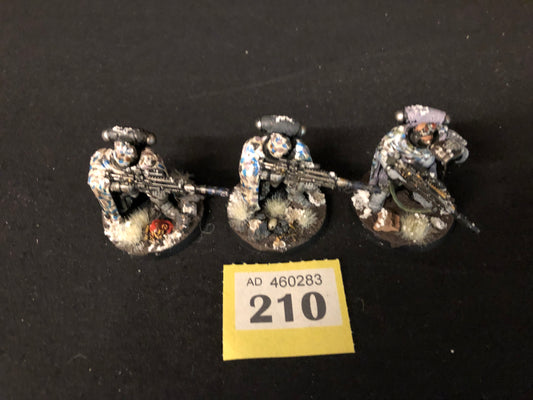 3x Primaris Eliminators #210 Well Painted Space Marines Warhammer 40k