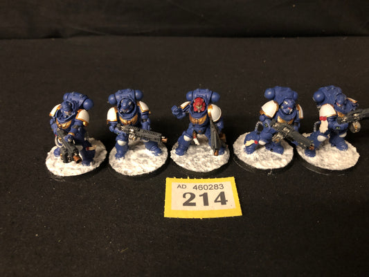 5x Primaris Heavy Intercessors #214 Space Marines Warhammer 40k