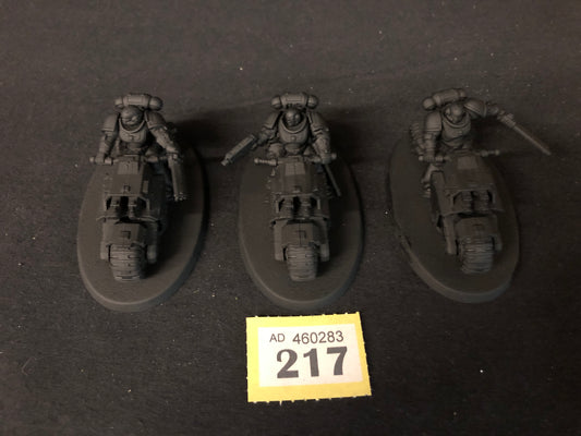 3x Primaris Outriders #217 Space Marines Warhammer 40k