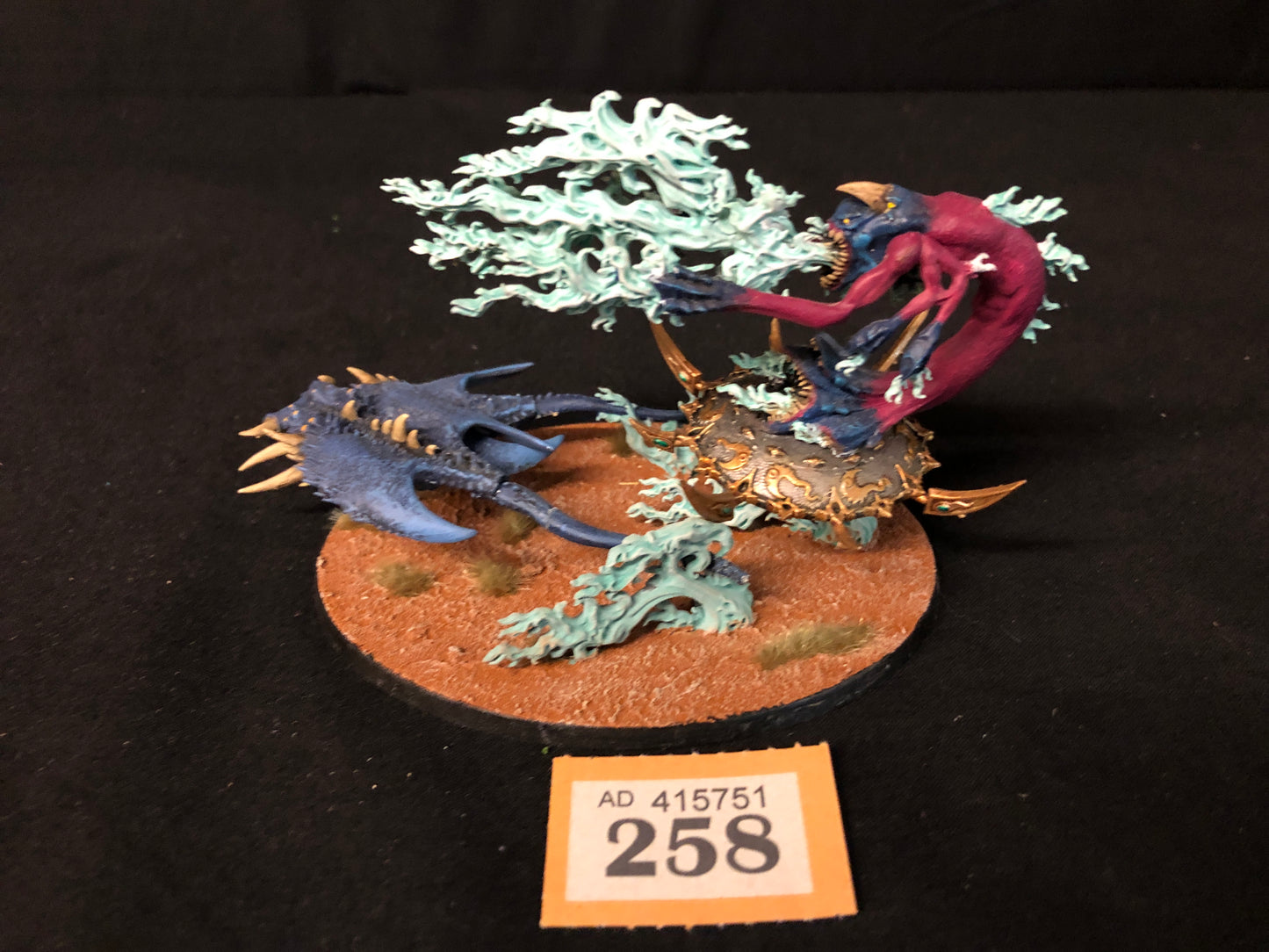 Burning Chariot of Tzeentch #258 VERY Well Painted Disciples of Tzeentch Warhammer 40k