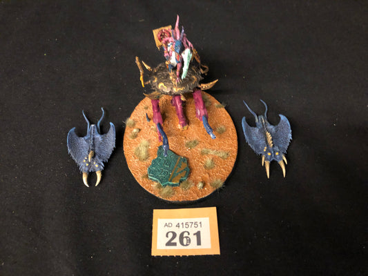 Fateskimmer, Herald of Tzeentch on Burning Chariot #261 VERY Well Painted Disciples of Tzeentch AOS Warhammer 40k
