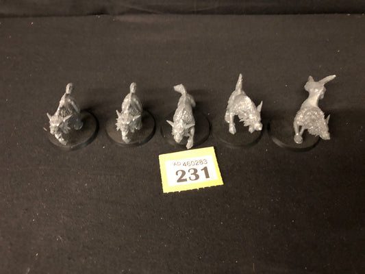5x Fenrisian Wolves #231 Space Wolves Space Marines Warhammer 40k