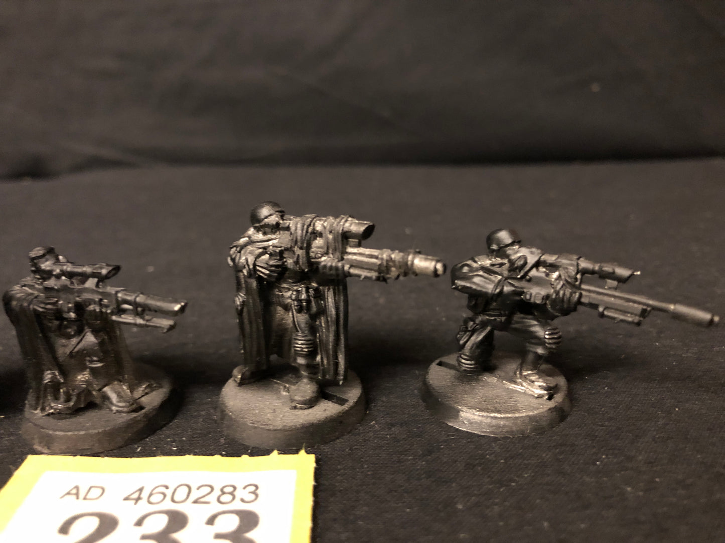5x Cadian Snipers Imperial Guard Metal OOP #233 Space Marines Warhammer 40k