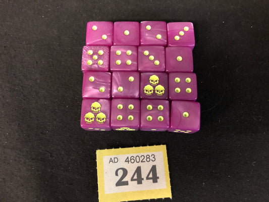 Dice Set #244 Death Guard Warhammer 40k