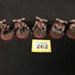 5x Chaos Space Marines #262 Chaos Space Marines Warhammer 40k