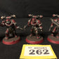 5x Chaos Space Marines #262 Chaos Space Marines Warhammer 40k