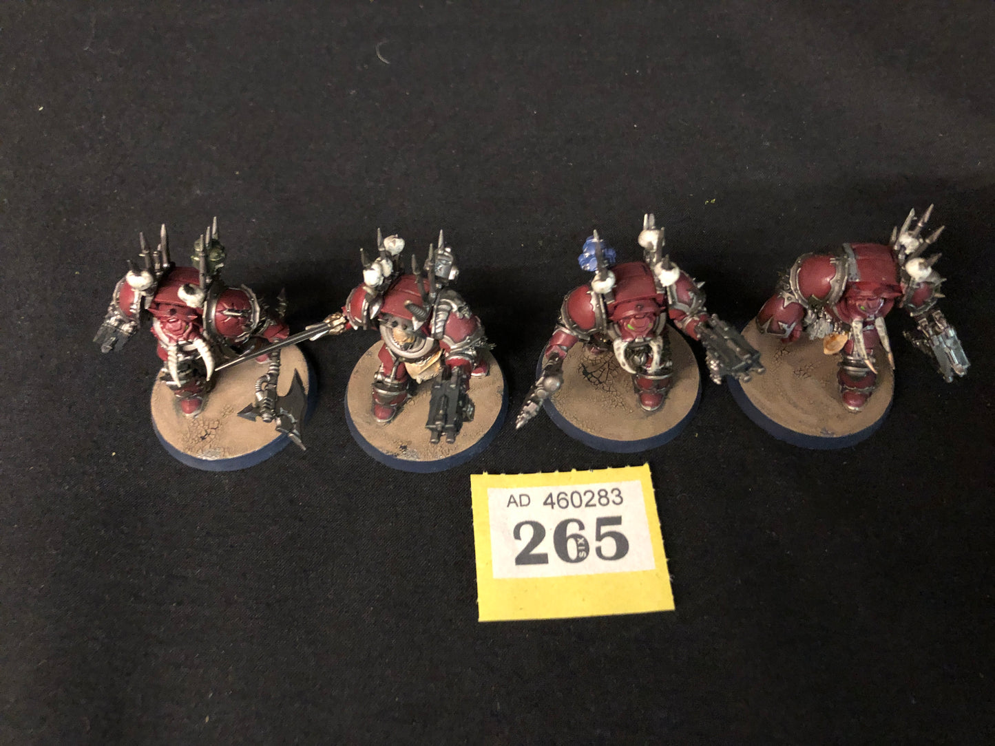 4x Terminators Squad #265 Chaos Space Marines Warhammer 40k