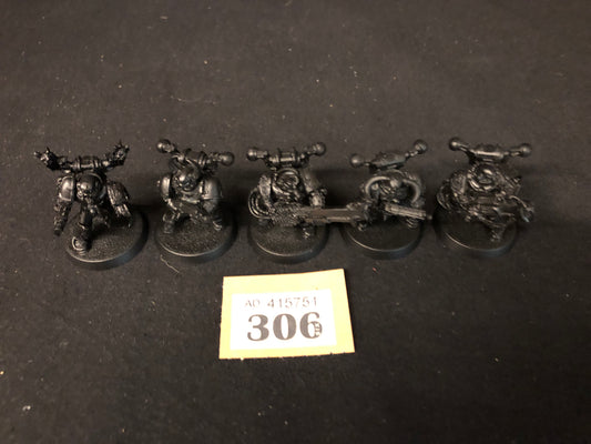 5x Legionnaires #306 Chaos Space Marines Warhammer 40k