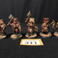 5x Blood Warriors #311 VERY Well Painted AOS Blades of Khorne AOS Warhammer 40k