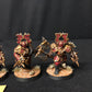 5x Blood Warriors #311 VERY Well Painted AOS Blades of Khorne AOS Warhammer 40k