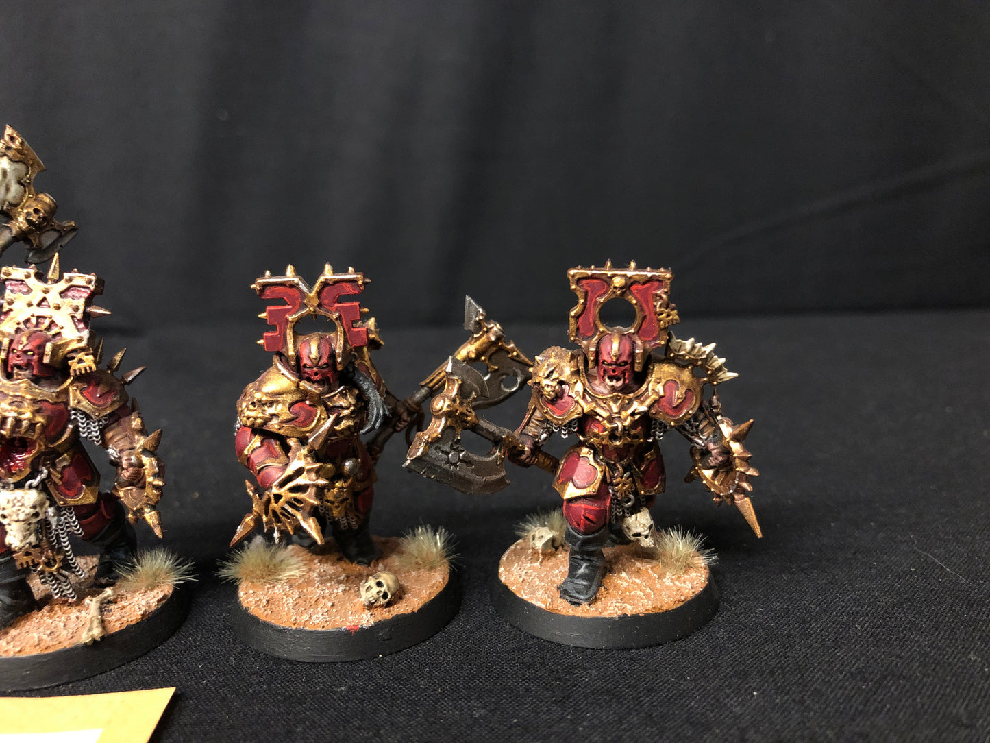 5x Blood Warriors #311 VERY Well Painted AOS Blades of Khorne AOS Warhammer 40k