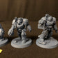 5x Wolf Guard Terminators Squad #315 Space Wolves Space Marines Warhammer 40k